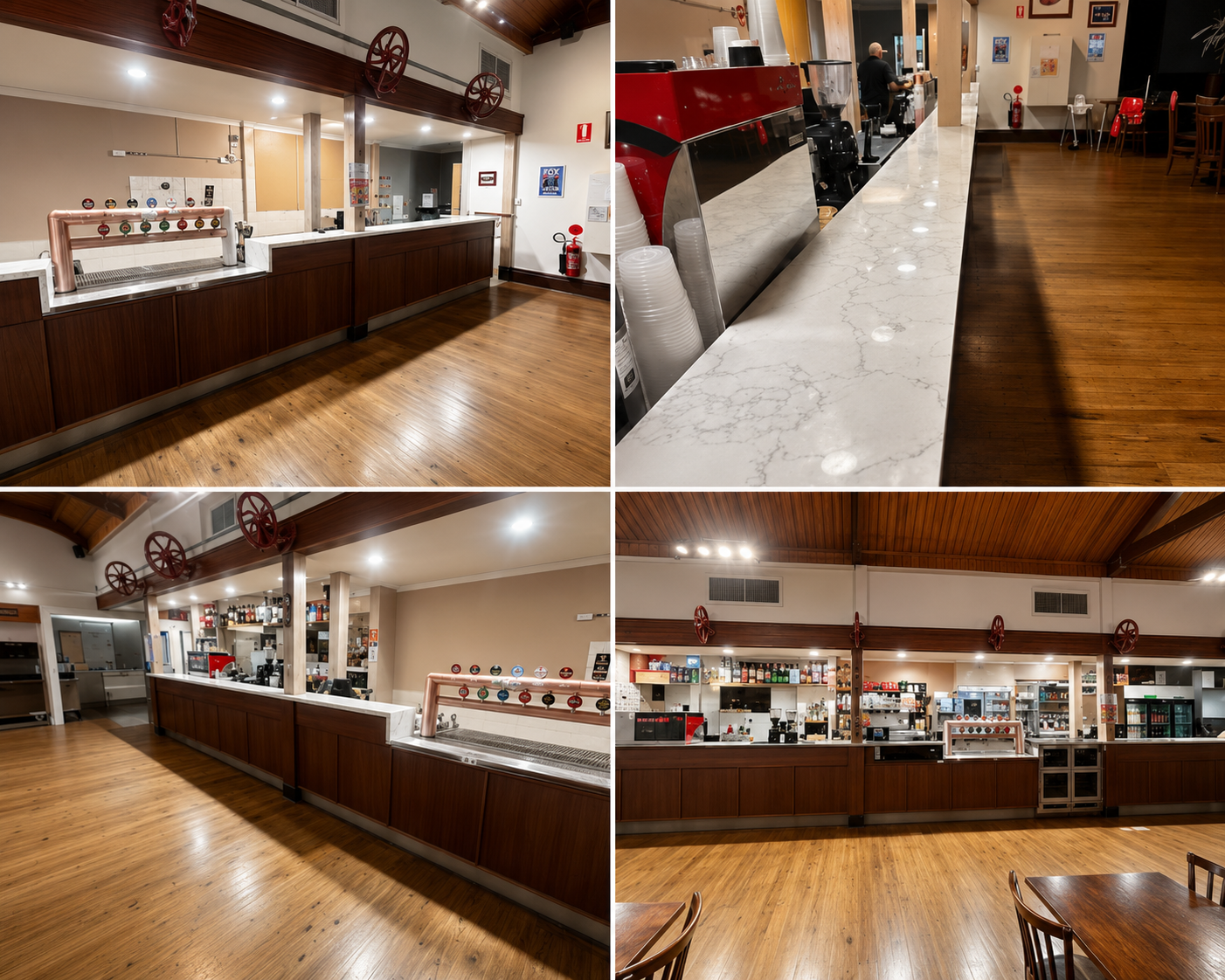 bar area