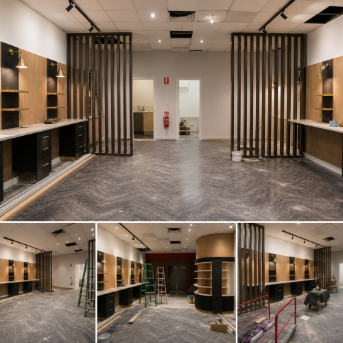 Golden barber Armidale works in progress